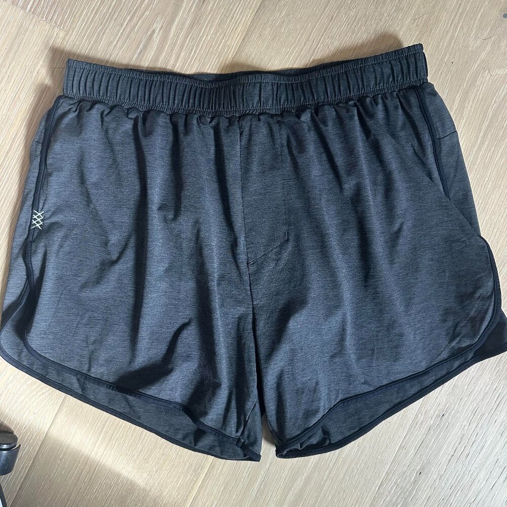 RHONE Women's Athletic Shorts - Dark Charcoal